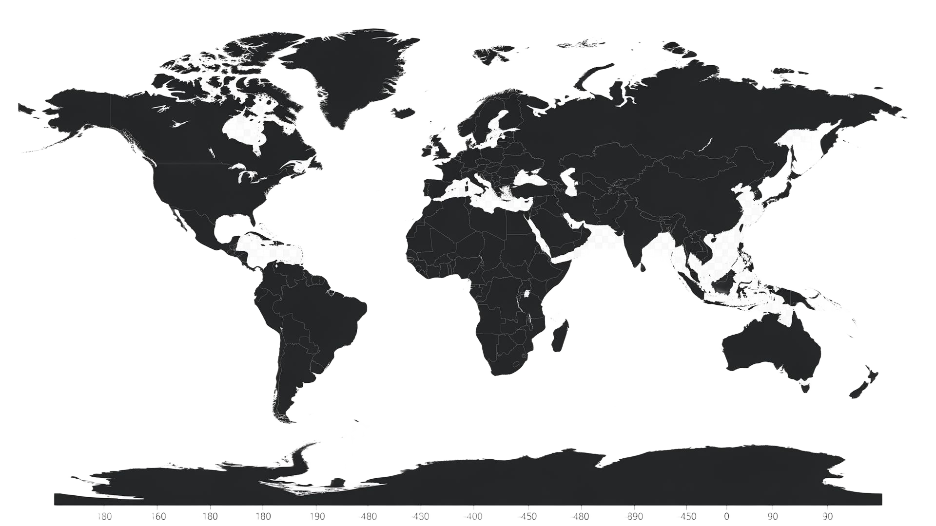 Worldwide interventions map